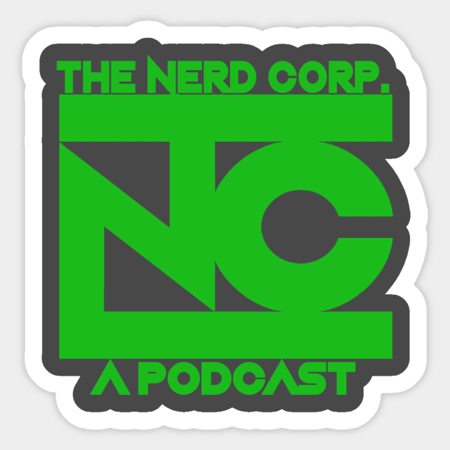 Green NC Logo Sticker by The Nerd Corporation